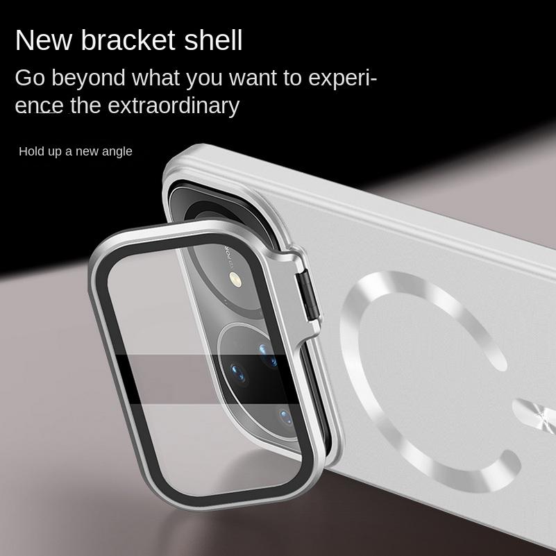 Scratch-resistant Back Plate Invisible Camera Holder Case For Huawei Nova 15 Ultra nova15 Pro with Magsafe Ring Protective Cover
