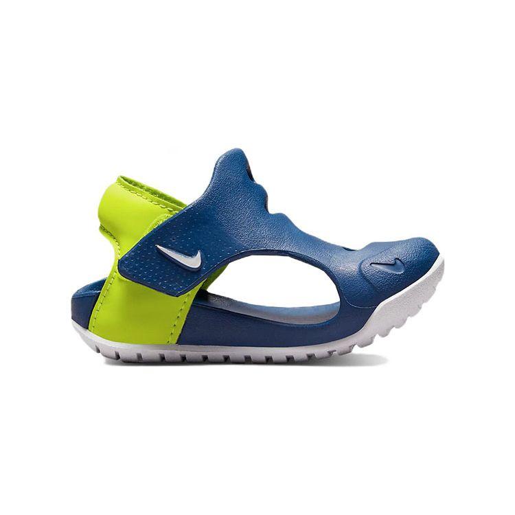 Nike Sunray Protect 3 Non-Slip Sports Sandals Baby sandals Blue Green DH9465-402