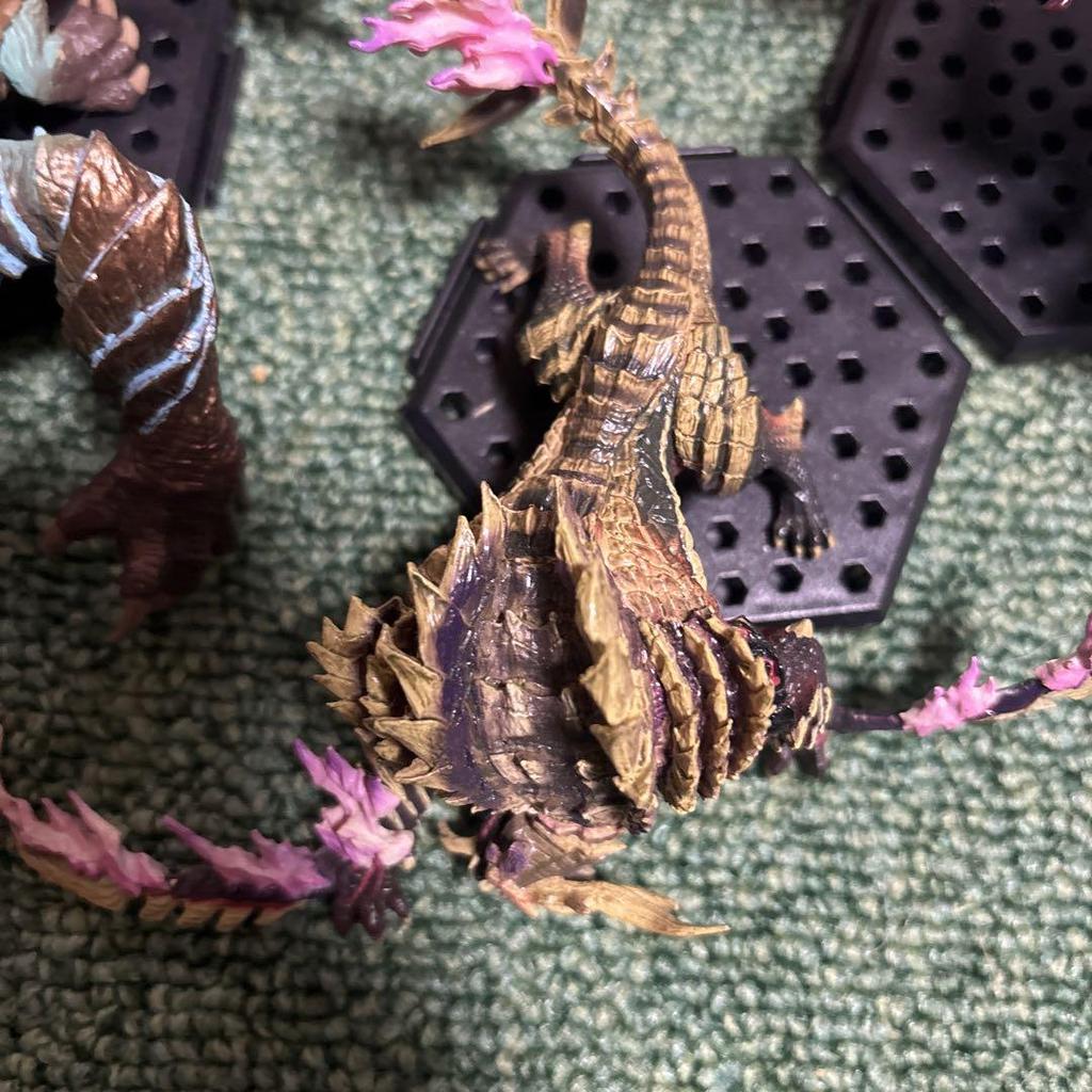 [USED] Monster Hunter Figures: Rathian, Gaiadelm, Gore Magara, Magnamalo