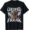 NY Katt Meme Certifierad Freak Rolig Katt Present T-shirt - TILLVERKAD I USA