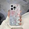 Pink Floral Phone Case For iPhone 17 16 15 14 13 12 11 Pro Max X XS XR 15 14 Plus 16E 17Air Shockproof Protective Cover