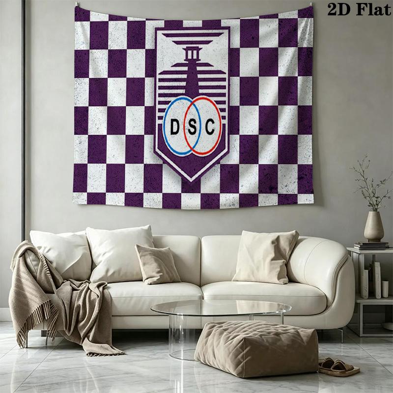 Defensor Sporting Wall Tapestry Aesthetic Wall Hanging Printed Fabric Blanket Decorative Tapestries for Bedroom Living Room Home Decor