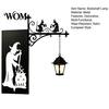 Soft Light Reading Accessory Library Lantern, Decorative Bookshelf Lighting, Witch Hat Lamp for Nook, Vintage Iron Bookend Retro with Warm LED Glow, &