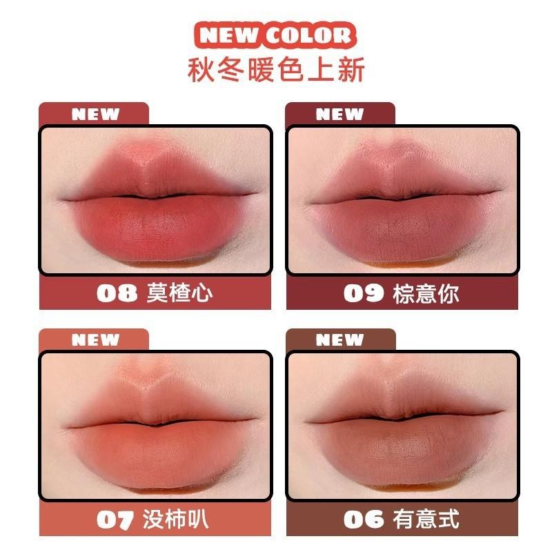 Judydoll Hug Series Limited Edition Lip Powder Cream Cushion Lip Cream Matte Lip Gloss Lipstick Lip Mud Color-Enhancing
