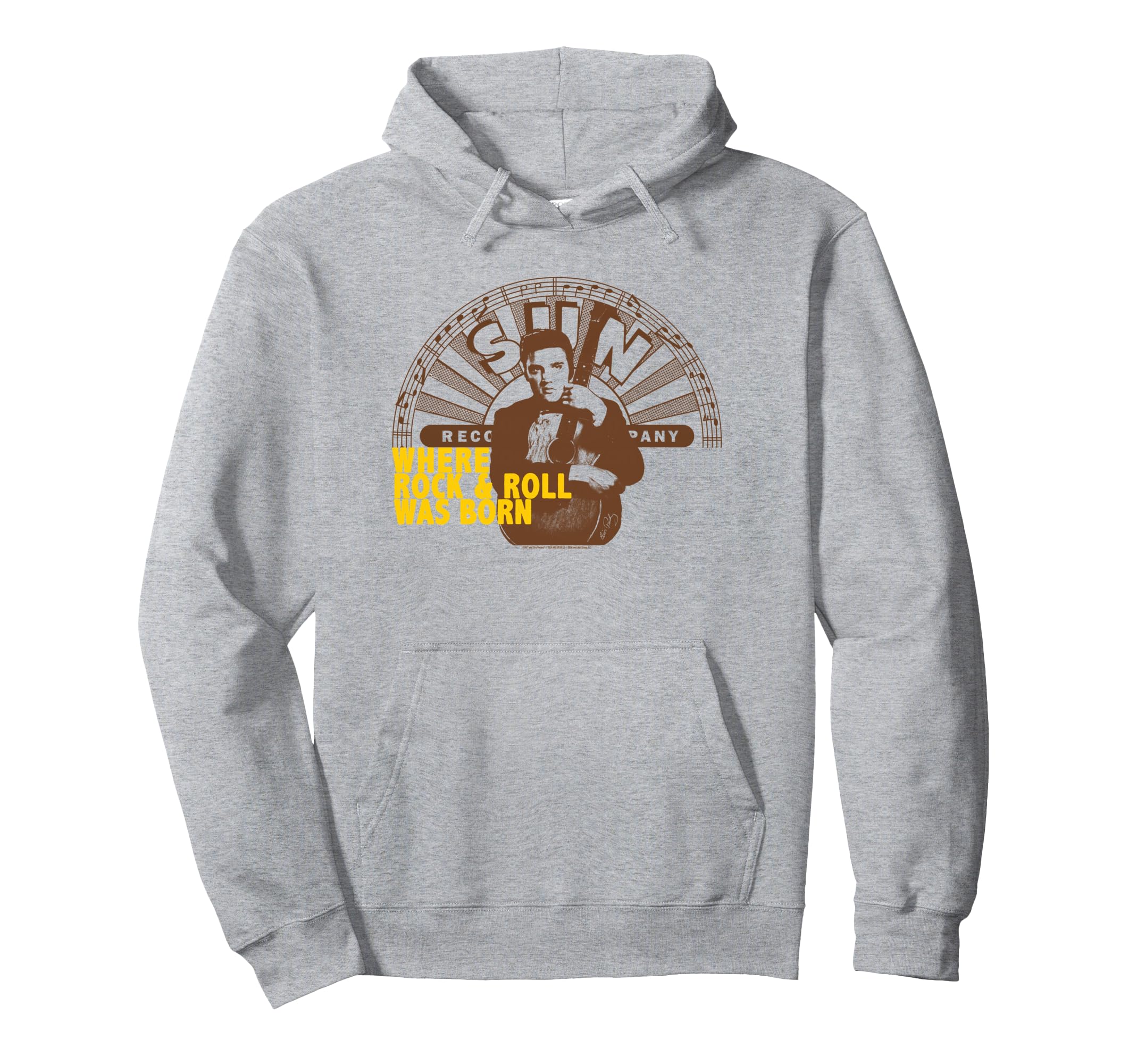 

The birthplace of rock and roll Sun Records X Elvis Presley Hoodie