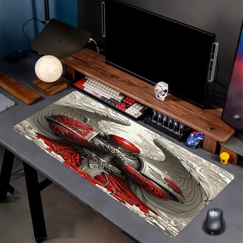 Warhammer 40k Theme Mouse Pad, Non Slip Rubber Base, Multifunctional Office & Home Decor, Perfect for Workspace Personalization.