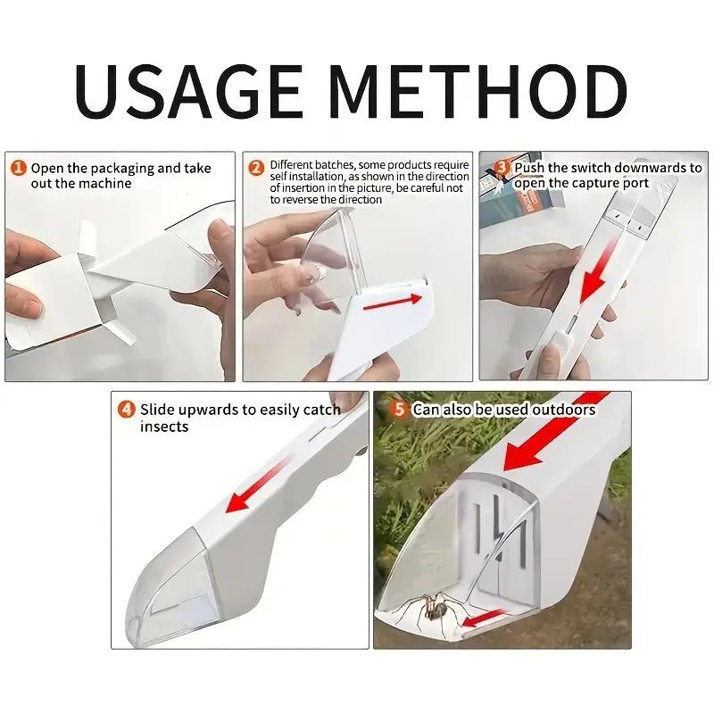 Handheld Insect Catcher Outdoor Exploration Insect Observation Box Portable Transparent Insect Catcher Insect Catching Tool