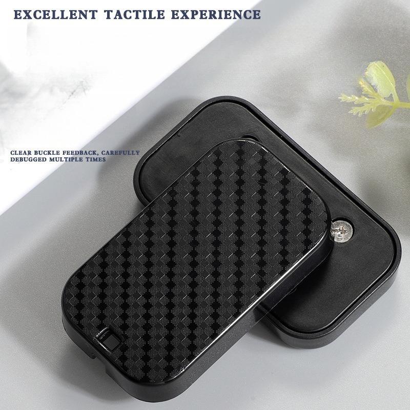 Netoxická magnetická push karta Mechanický posuvník Tlačná deska Mince EDC Hračky na snížení stresu Ulevit od stresu Antistresové Fidget Hračky pro dospělé