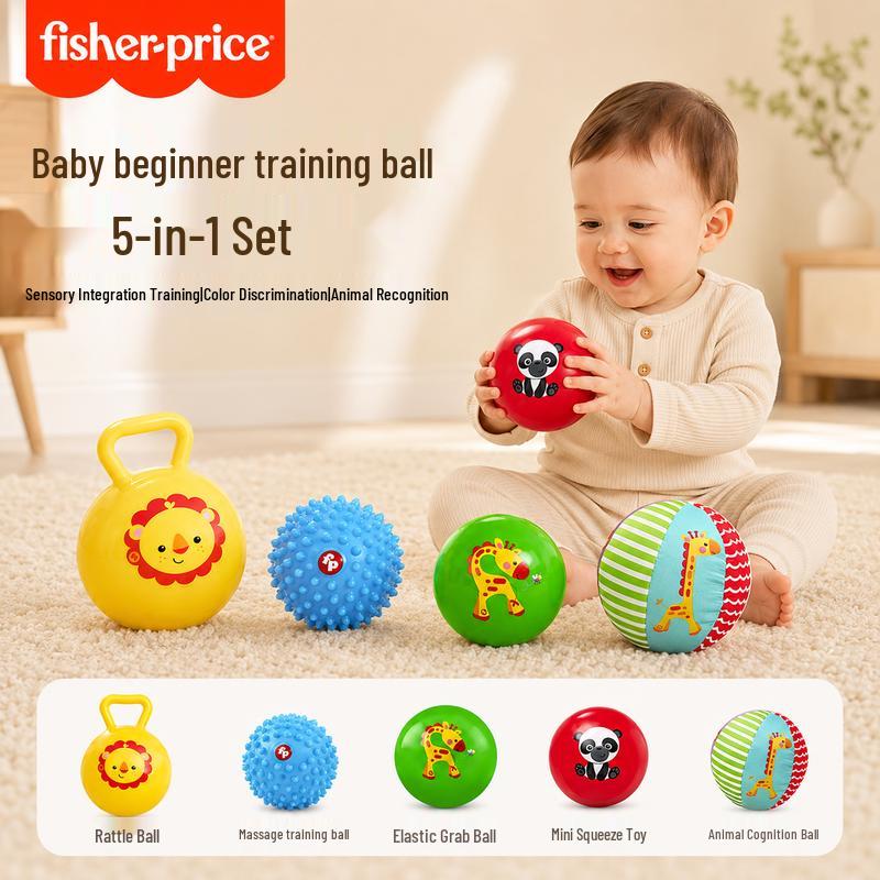 Fisher-Price 5-in-1 Baby Training Ball Set