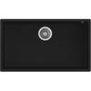 Sink - TEKA - Square 72.40 TG N - Undermount - Tegranite+ - Black - 76 Cm
