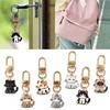 1 Mini-Schlüsselanhänger, Geschenkidee, schicker Cartoon-Anhänger, modischer Katzen-Schlüsselanhänger für Damen, niedlich, verschiedene Ausführungen erhältlich