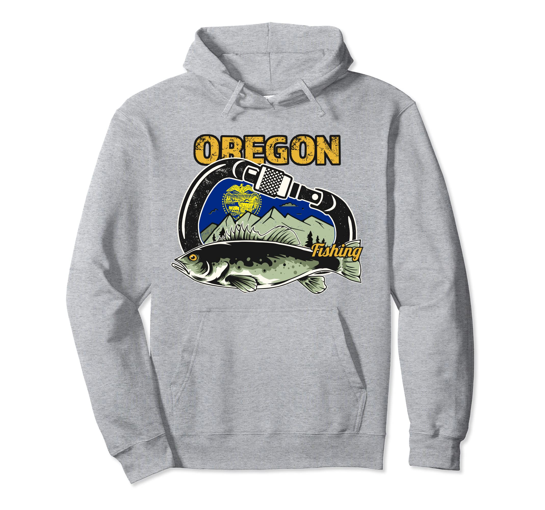 Retro Carabiner Oregon Fishing Parka