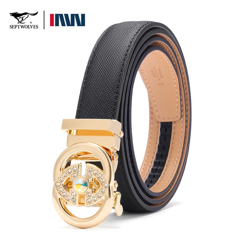 Универсальный повседневный кожаный ремень Qipilang для женщин 115cm