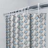 Cute Bird Shower Curtain Blue Birds Pattern Waterproof Bathroom Decor Set Vintage Farmhouse Style Home Textile Accessories