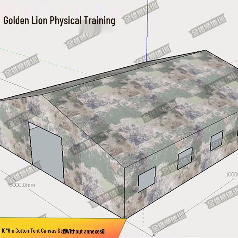 Jin Xionglion Heavy-Duty Cotton Canvas Command Tent