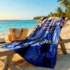 Haaland Customizable Name Beach Towel High Absorbency & Quick-Dry Suitable for Sports Travel Swimming Yoga Bathroom Beach And Pool