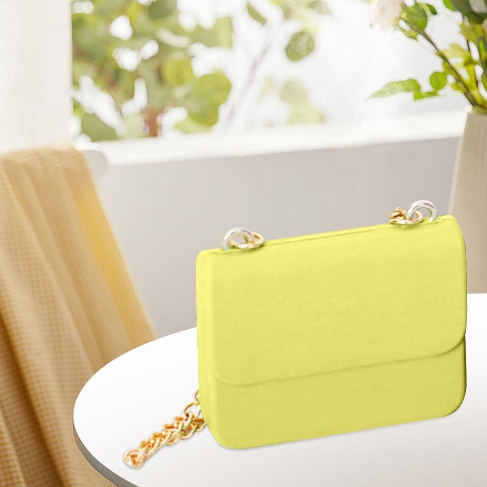 10 Styles Doll Purse Handbag Fashion Lady Leather Bag Dollhouse Chain Handbag for 1/6 Doll