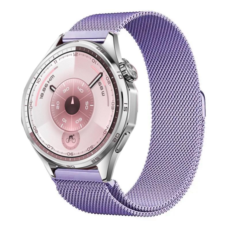 22mm 20mm Mailänder Armband für Huawei Watch GT6 5 Pro/GT6 5 4 3 46mm Magnetisches Armband für Huawei Watch 4 Pro/GT3 Pro 46 42mm Band
