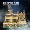 Medieval Mystic Castle Diamond Bricks Set Magic School MOC Blocks Model Wizardry Building Scene Puzzle Toys Adult Children Gifts