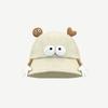 Funny Bucket Hat Female Spring Summer Big Eyes Cartoon Cute Sunshade Basin Hat Outdoor Face Small Wide Brim Sunscreen Hat