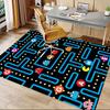 1pc Pacman Maze Adventure Carpet for Playroom Bedroom Living Room Sofa Home Decor,kids Game Area Rug Non-slip Floor Mat Y730143