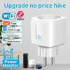 Tuya WiFi/ZigBee Smart Plug EU Socket 16A/20A with Power Monitoring, Timer Function, APP Remote and Voice Control for Alexa Google Home Smart Life