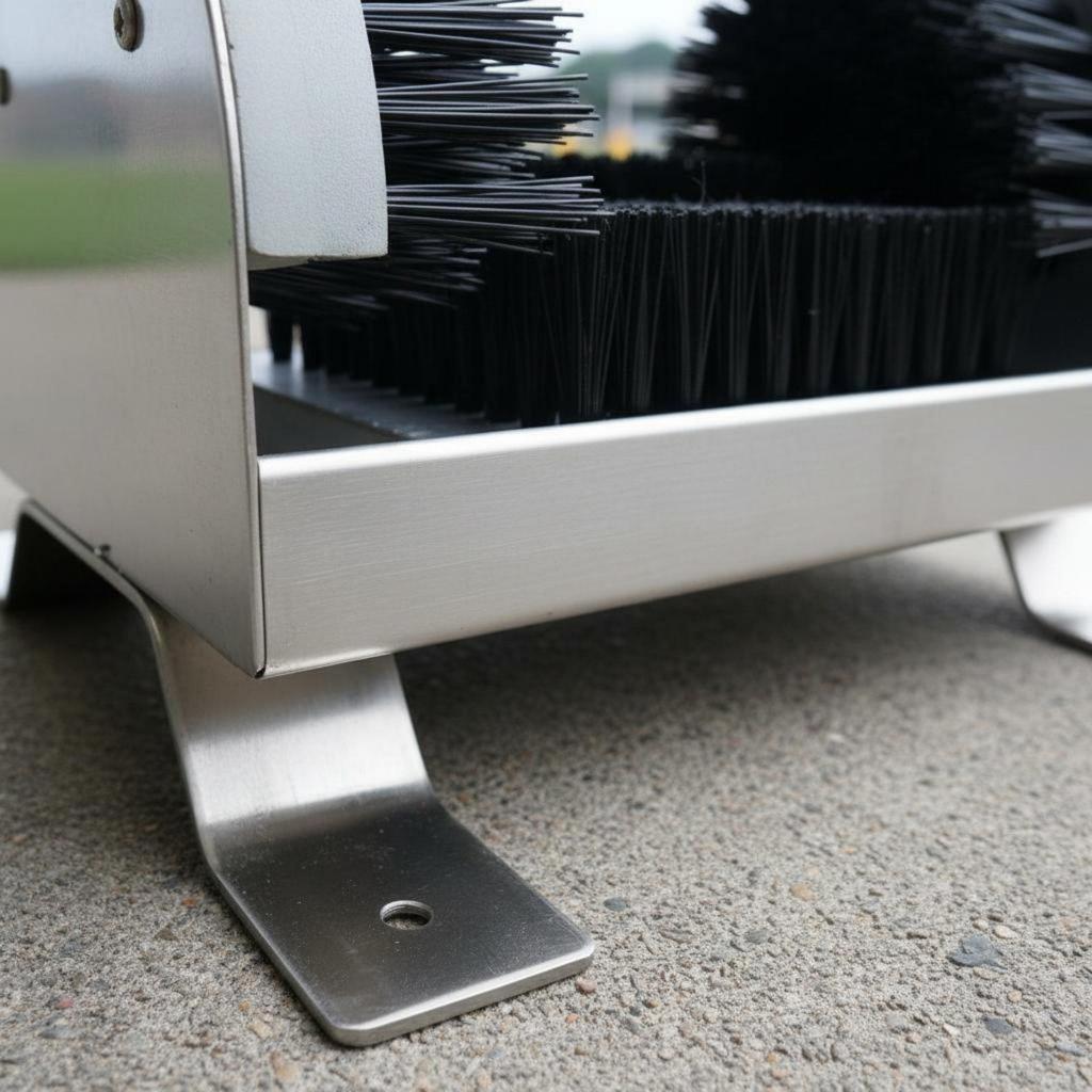 Golf Shoe Cleaner Wear-Resistant Nylon Bristles Sole Stable Base