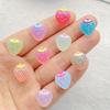 30pcs Glitter Resin Colorful Mini Cute Strawberry Nail Art Flatback Rhinestone Applique DIY Wedding Scrapbook Decor Craft