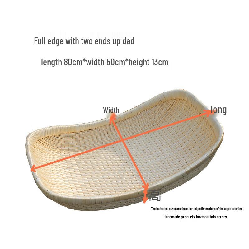 Handwoven Willow Serving & Display Basket