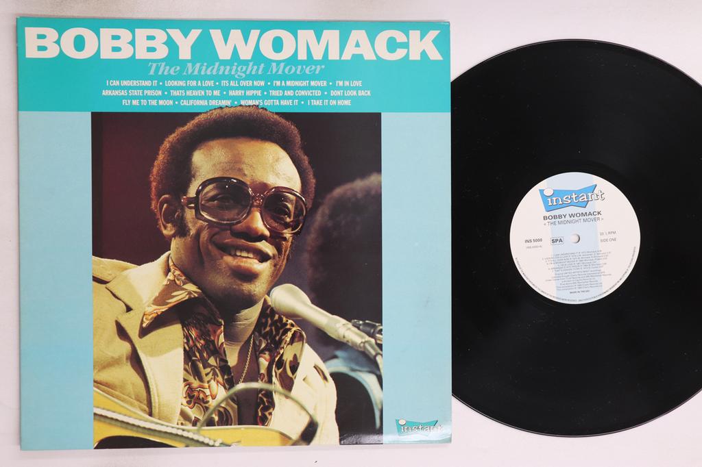 LP Record BOBBY WOMACK  Midnight Mover INS5000 INSTANT 1989 UK SoulFunk Used