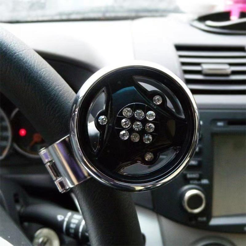 For Steering Wheel Booster Steering Wheel Booster Assisted Driving Safety Electroplating Power Handle Spinner Truck
