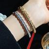 Snake-shaped Bracelet, Exaggerated Temperament, Zircon Bracelet, Light Luxury and High-end Jewelry