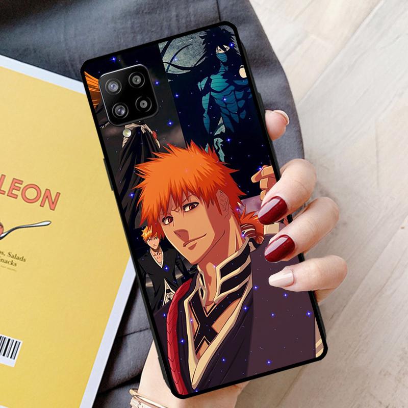 BLEACH Ichigo Kurosaki Manga Hülle für Samsung Galaxy A51 A71 A31 A21S A50 A70 A12 A22 A32 A42 A72 A52 A52S Handyhülle