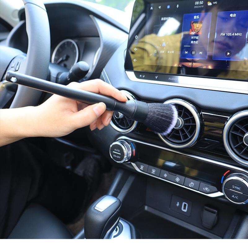 

Nano Fiber Brush, Gentle Cleaning, Practical & Multipurpose Car Accessory чёрный