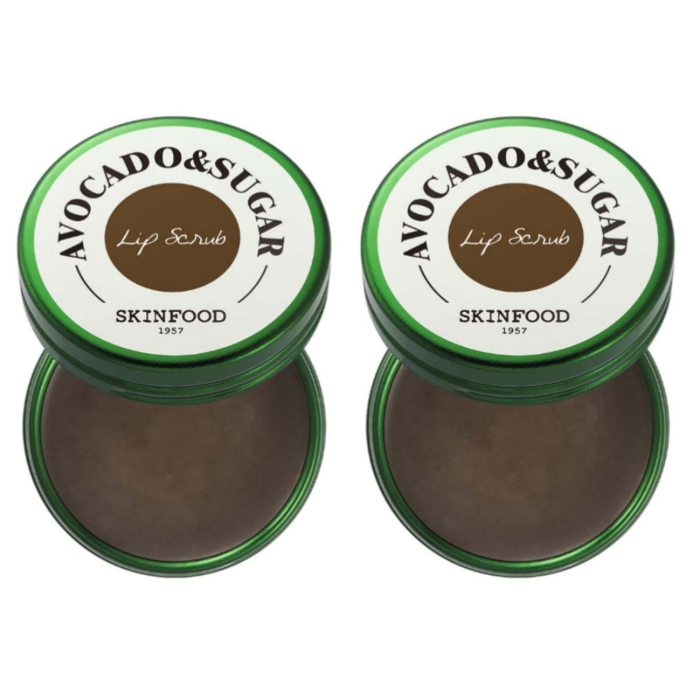 SKINFOOD Avocado & Sugar Lip Scrub 14g*2Pcs/4Pcs