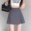 Irregular Pleated Midi Skirt - Women's High Waist Slimming A-Line Skort (Summer 2025)