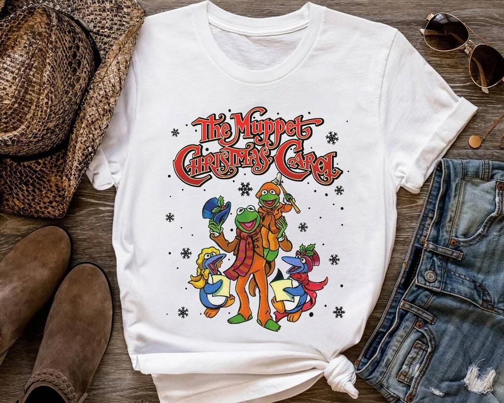 The Muppet Christmas Carol Characters Group T-shirt All Size V1132 Unisex T-Shirt S