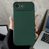 Soft Silicone Slide Camera Protection Case for iPhone 16 16E 15 14 13 12 11 Pro Max Plus X XS XR SE4 Mini TPU Shockproof Cover