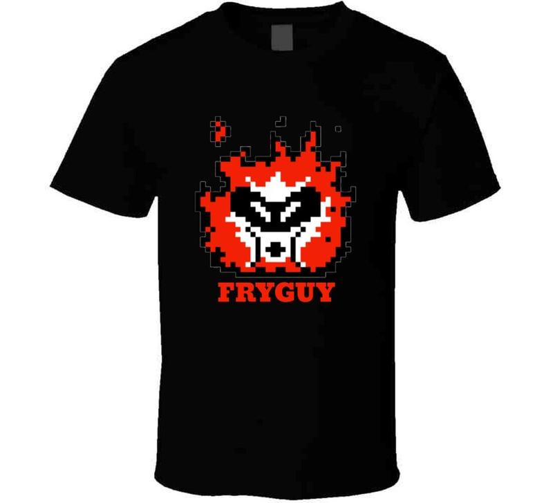 Super Mario 2 Fryguy Boss Video Game Unisex T-Shirt L