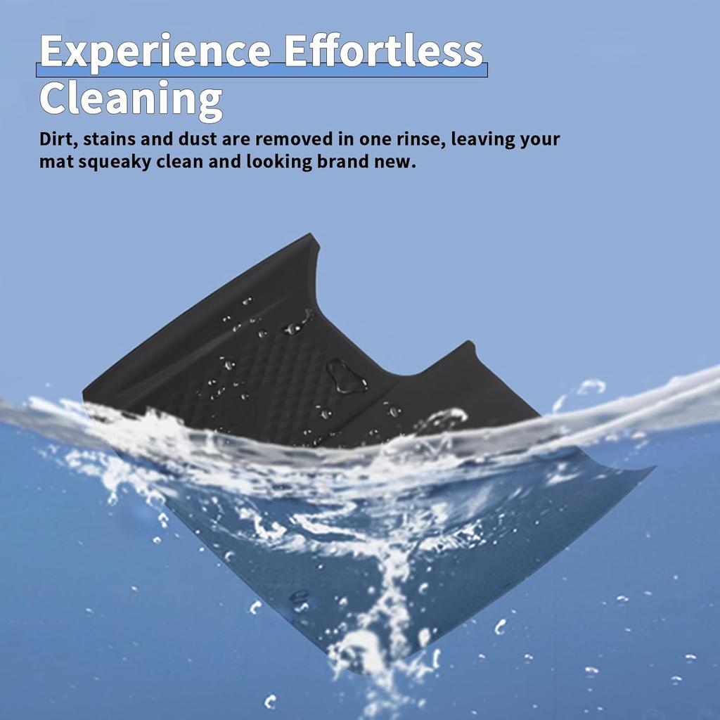 Wireless Charging Anti-Slip Mat Fit For 2024 2025 2026 Toyota Grand Highlander, Silicone Waterproof & Stain-Resistant Car Center Console Phone