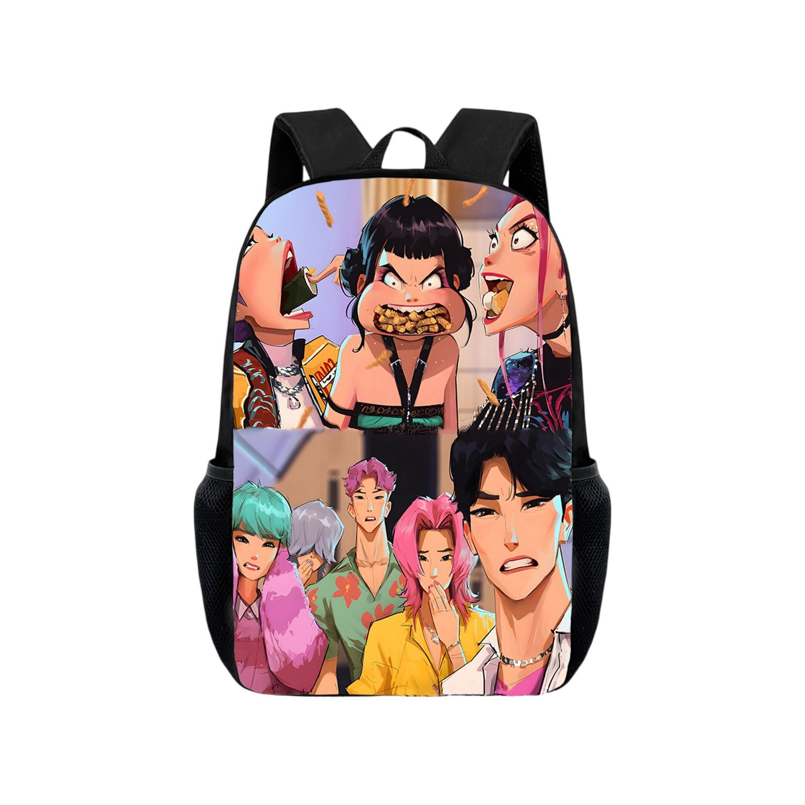 

Backpack, Back To School, Cartoon Cute Travel Backpack Print Peripheral Double-shoulder Backpack For Teenagers, Students, Boys And Girls One Size