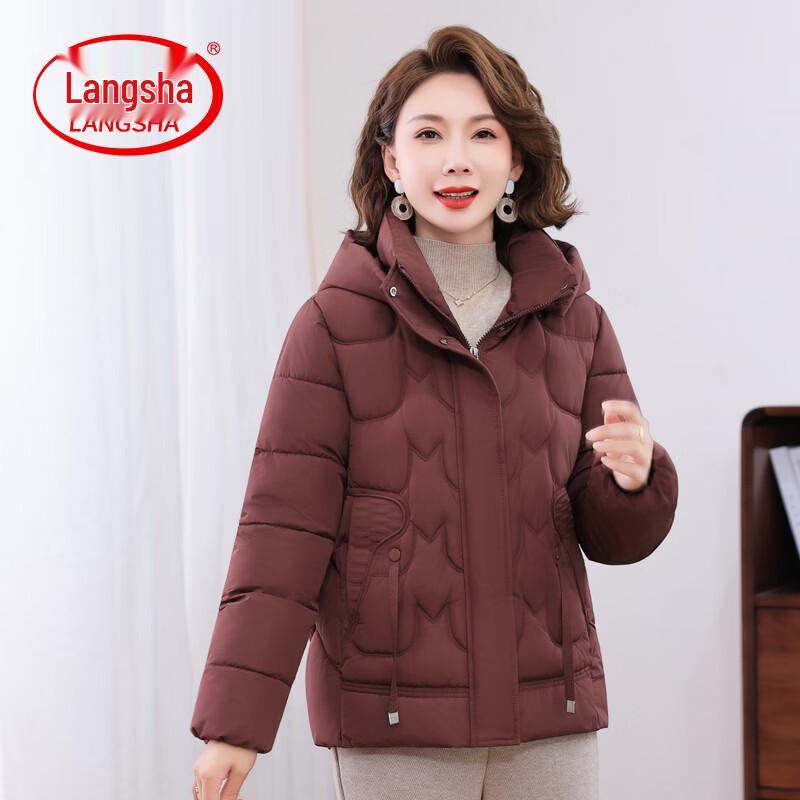LangSha Women s Stylish Padded Winter Coat XL