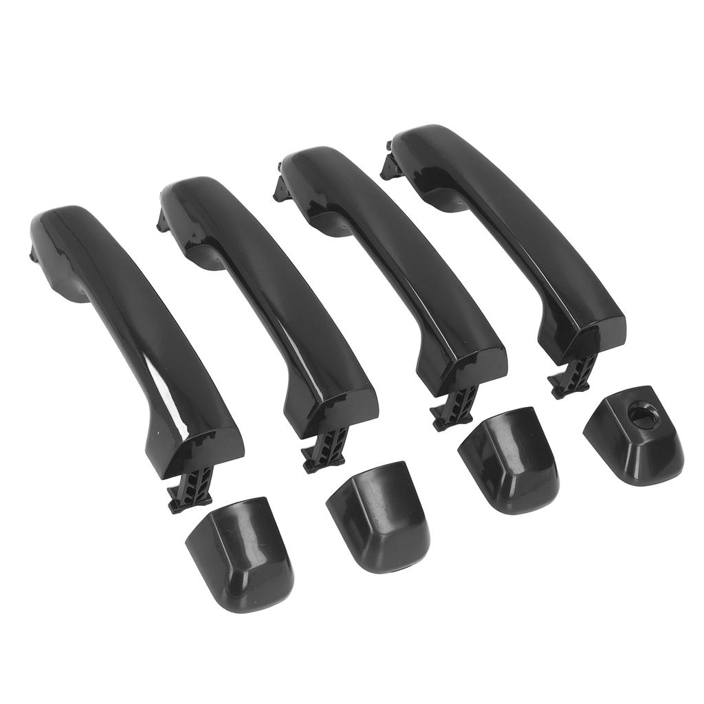 4PCSSet Exterior Door Handles with Caps 69217?60150?C0 Replacement for 4Runner 2010?2014