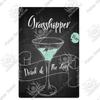 Putuo Decor Cocktail Vintage Metal Sign Tin Sign Decorative Plaque Wall Decor Bar Pub Man Cave Living Room Decoration