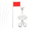 Golf Pin Flag Hole Cup Set Retractable Golf Flag And Cup Golf Putter Swing Training Practice Tool for Indoor and Outdoor