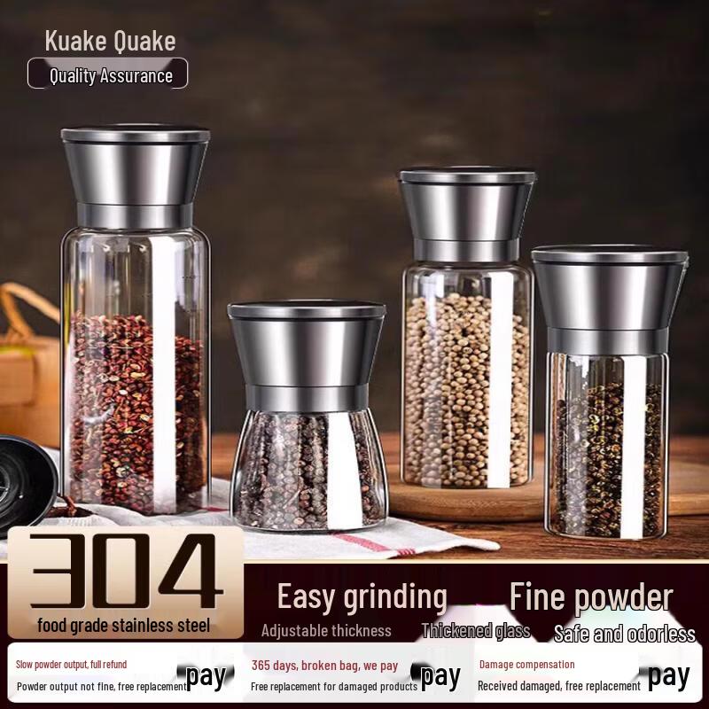 Premium Stainless Steel Spice Grinder