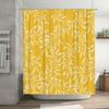 Yellow Leaves Shower Curtain Home Decoration Waterproof Bathroom Decorations