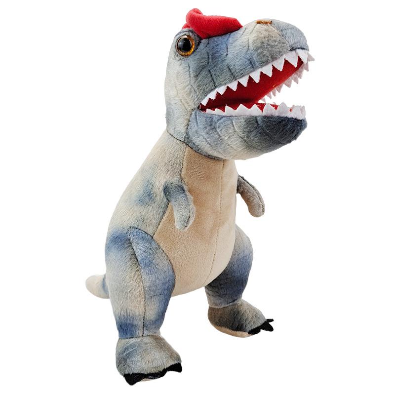 25cm Simulation Dinosaur Plush Toy Lifelike Triceratops Ankylosaur Stegosaur T-rex Pterosaur Dragon Doll Cartoon Soft Kids Gift