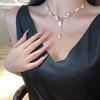 [Dream of Paris] Pearl Wishing Brand Necklace Niche Premium French Gypsy Star Clavicle Chain Women Japan and Korea