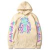 Monkey Graffiti Sweatshirt Arcane Jinx Hoodies Unisex Two Sides Street Sportswear Harajuku Grunge Aesthetic Pullovers
